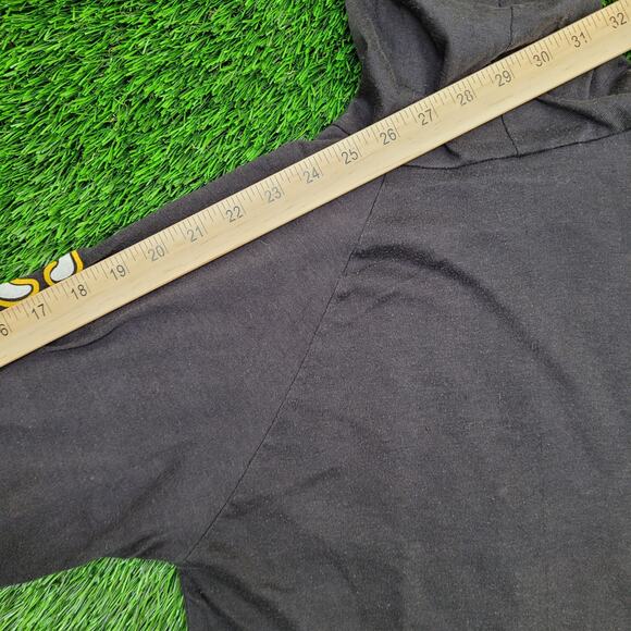 Vintage 80s Clay Co Tigers Shirt Womens 2XS 16x23 Black US - Picture 7 of 11